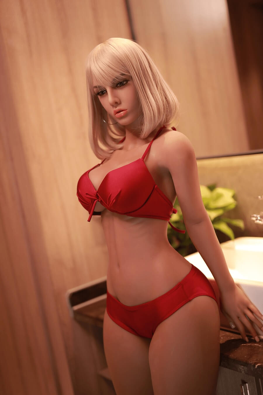 JY Doll 150cm Big Tits Blonde Sex Doll TPE Real Love Doll - Pary | tpesexdoll