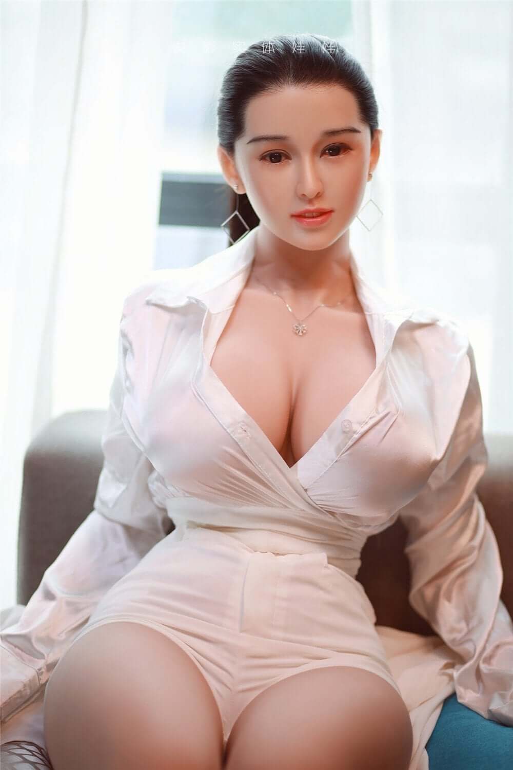 JY Doll 164cm Realistic Hair Transplant Silicone & TPE Sex Doll - Alysa | tpesexdoll