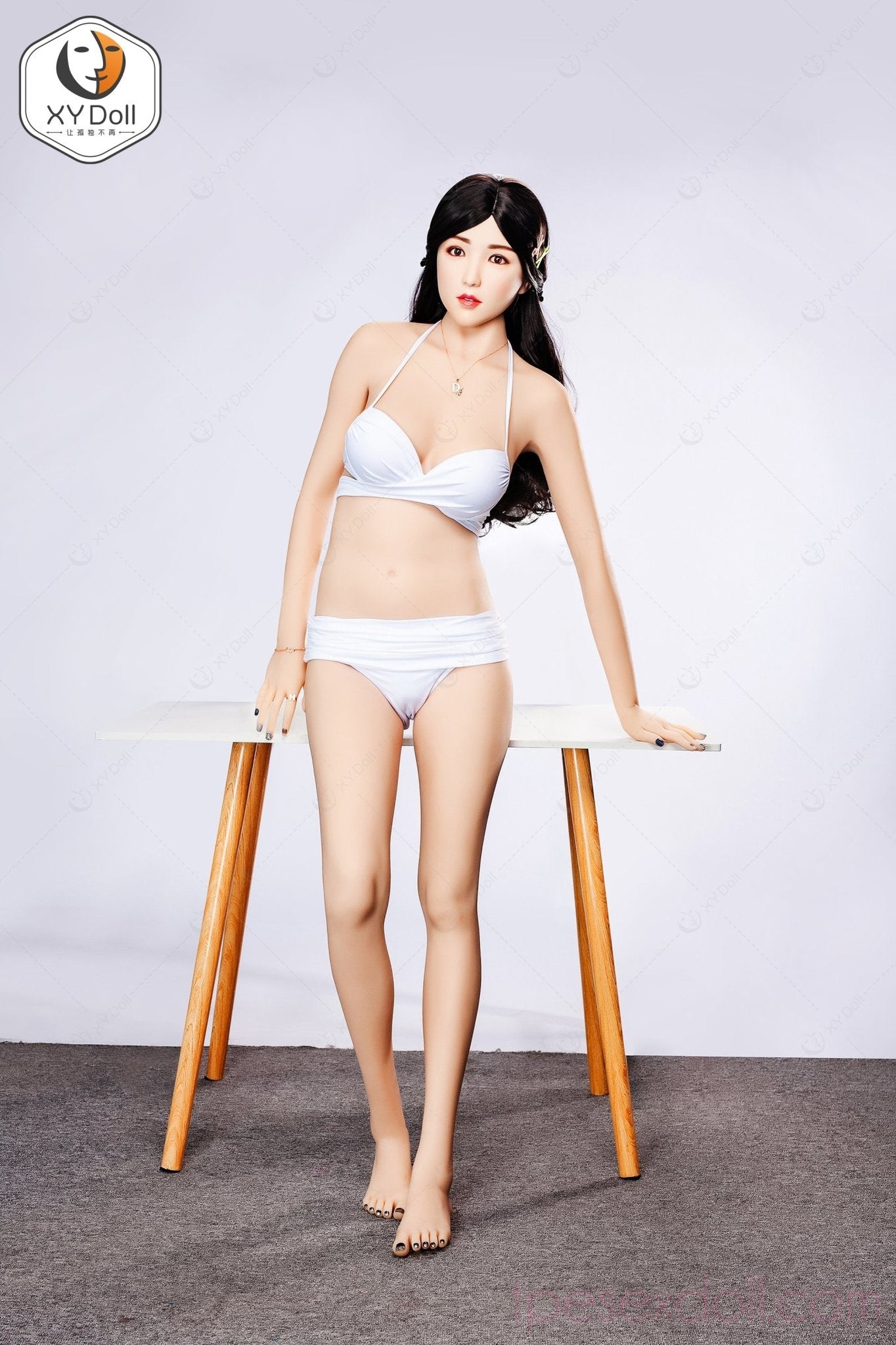 XY 168cm silicone head Asian curvy sweet sexy sex doll - Huaxiangrong - tpesexdoll.com