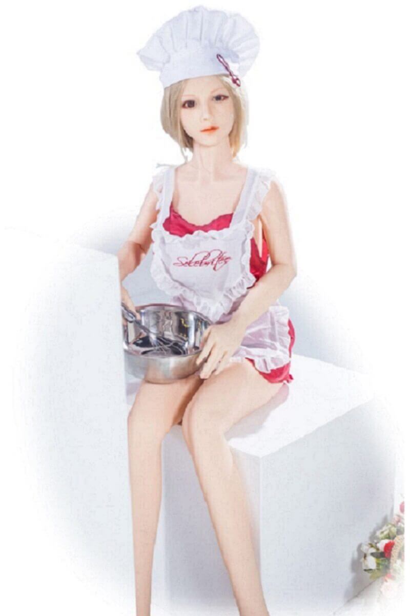 158cm TPE Sex Doll With Apron - Tuberose | Bezlya Doll | tpesexdoll.com