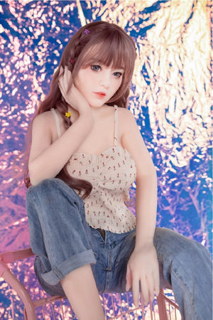 158cm TPE Sex Doll With Pink Camisole - Begonia Bezlya Doll | tpesexdoll.com