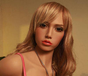 162cm Blonde sexy medium boobs real Silicone Sex Doll Sandra - tpesexdoll.com