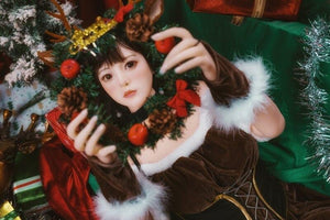 163cm Christmas Elk Version TPE Sex Doll - Begonia | Bezlya Doll | tpesexdoll.com