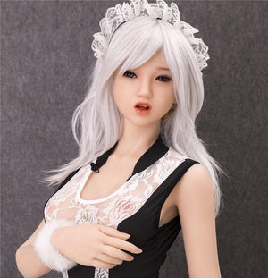 Sanhui Doll 156cm short hair lifelike silicone sex doll - Liuhe | tpesexdoll.com