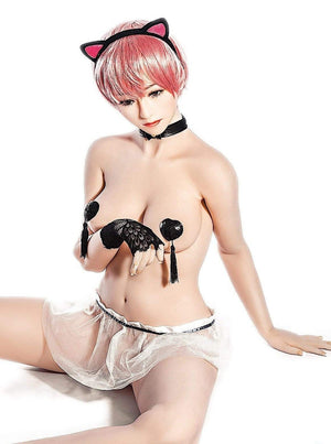 Aibei Doll |165cm Asian Pink Hair Realistic Sex Doll- Vanna - tpesexdoll.com