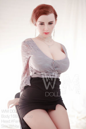 Fannie | Silicone Head WM168E Silicone Sex Doll Realistic Vagina - tpesexdoll.com