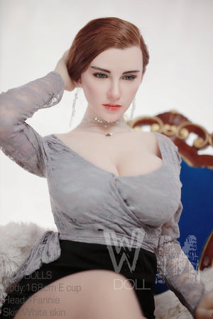 Fannie | Silicone Head WM168E Silicone Sex Doll Realistic Vagina - tpesexdoll.com