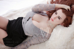 Fannie | Silicone Head WM168E Silicone Sex Doll Realistic Vagina - tpesexdoll.com
