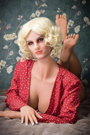 HR 160cm blonde big breast sex doll Shayla - tpesexdoll.com