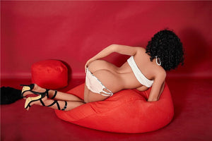 Irontech Doll 169cm Black Curly Hair Sex Doll TPE Love Doll - Tracy | tpesexdoll.com