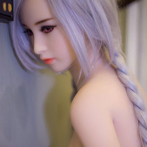 Japan 158CM big boobs sweet anime purple pupil purple hair fantasy sex doll Huanyan - tpesexdoll.com