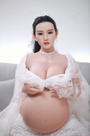 JY Doll 160cm Pregnant Sex Doll Realistic Silicone Head Armani | tpesexdoll