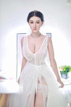 JY Doll 164cm Silicone Head & TPE Body Implanted Hair Sex Doll - Gia | tpesexdoll.com