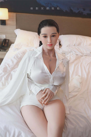 JY Doll 164cm Realistic Hair Transplant Silicone & TPE Sex Doll - Alysa | tpesexdoll