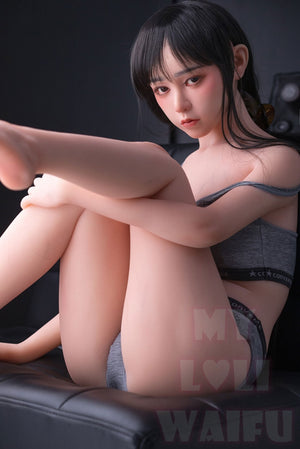 MyLoliWife 145cm A Cup Silicone Head&Tpe Body Sex Doll-Yuna - lovedollshops.com