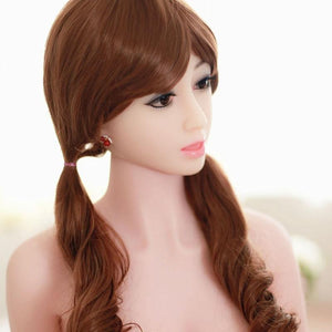 Real-life sex doll curly hair big boobsTPE love doll â€?158 cm Jiexue - tpesexdoll.com