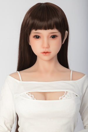 Sanhui Doll 145cm Small Boobs Japanese Teen Silicone Sex Doll - Xiaoxiu | tpesexdoll