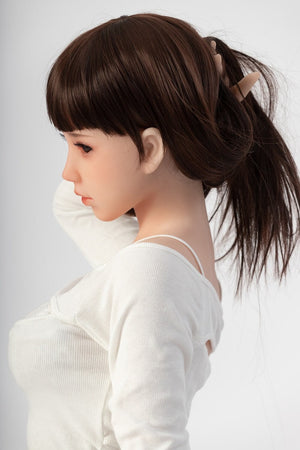 Sanhui Doll 145cm Small Boobs Japanese Teen Silicone Sex Doll - Xiaoxiu | tpesexdoll