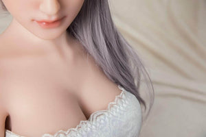 Sanhui Doll 145cm Teen Silicone Sliver Hair Sex Doll - Yinxin | tpesexdoll