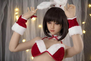 Sanhui Doll 156cm Asian Cosplay Rabbit Girl Silicone Sex doll - Mengmeng | tpesexdoll