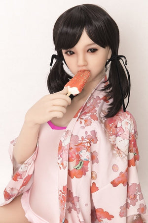 Sanhui 156cm Asian face small boobs cute pure teen sex doll - Xixi