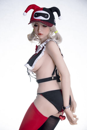 SanHui 158cm white hair cool sex doll-Xiaowei - tpesexdoll.com
