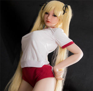 Sanhui 168cm cute anime sex doll blond hair teen medium boobs sex doll-Mili - tpesexdoll.com