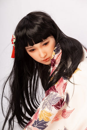 Sanhui 168cm Japan kimono silicone young slim sex doll -Zhenzi - tpesexdoll.com