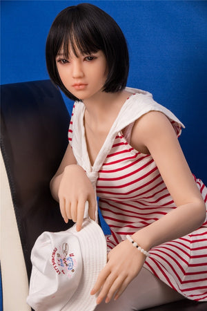 SanHui Asian 156cm silicone short hair sex doll -Xiaoyou - tpesexdoll.com