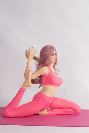 SanHui TPE 168cm small breasts slim pink hair sex doll-Kexin - tpesexdoll.com