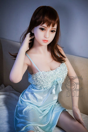 SE 146cm F cup big boobs Long brown hair Asian Sex Dolls Nenet - tpesexdoll.com