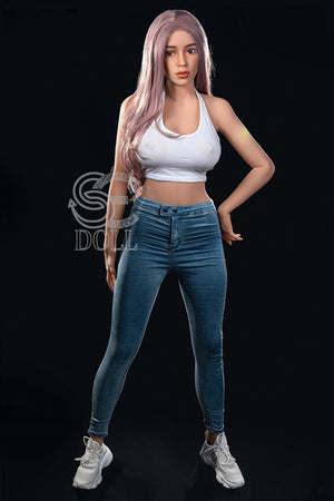 SE 161cm G Cup Big Breast Pink Long Hair Fashion Cool Sexy Doll-Beth - tpesexdoll.com