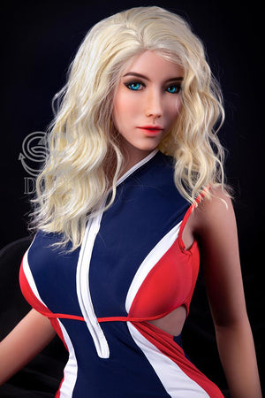 SE 167cm E-cup big boobs golden hair sexy sex doll Suzanne - tpesexdoll.com