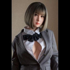 Sino 160cm pink sexy big boobs real Platinum Silicone Sex Doll Misato - tpesexdoll.com