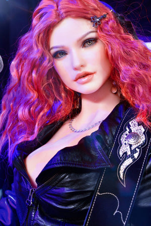 Sino 162cm Red Hair Premium Sex Doll Ema - tpesexdoll.com