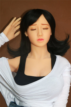 SM 146cm big boobs dark hair Japanese sex doll Oris - tpesexdoll.com