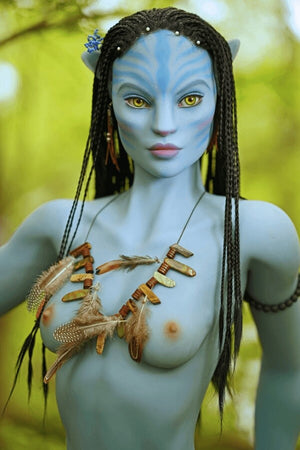 SM Dolls 156cm Blue Avatar Skinny Fantasy TPE Sex Doll - Neytiri | tpesexdoll