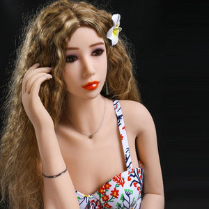 SY 155cm Small Chest Life Curly hair beautiful Like Sex Doll Jessie - tpesexdoll.com