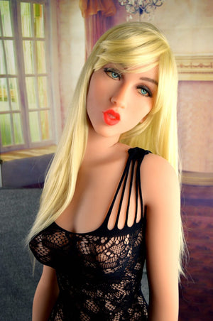 YL 151cm Blonde Babe curvy angle big boobs Sex Doll Jaclyn - tpesexdoll.com